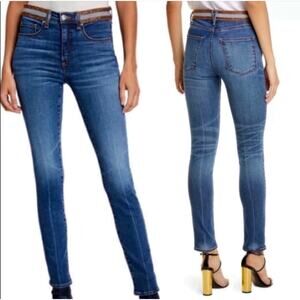 NWT  Veronica Beard Kate Skinny High Rise Jean Size 24/00